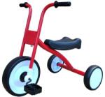 PITT Tricicleta cu pedale si ghidon inalt, 3 roti spuma EVA, capacitate maxima 25 kg, rosie