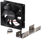 Carbest Ventilator suplimentar pentru frigiderele din rulota cu termostat 3000 rotatii / minut