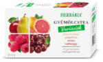 Herbária gyümölcstea mix 1 alma-körte, grapefruit, málna, vadmeggy variáció 20x2 g 40 g - bioszallito