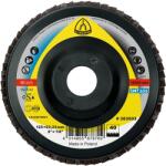 Klingspor Extra Lamellás csiszolótányér, 125 x 22.23 mm szemcse P40 kúpos (383503)
