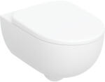 Geberit Selnova Premium vas wc cu capac soft-close agăţat fără margine alb lucios 502.793. 00.1 (502793001)