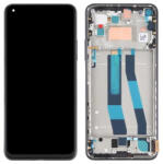 Xiaomi 11 Lite 5G kompatibilis LCD modul kerettel, OEM jellegű, fekete, Grade S+ - speedshop