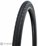 Schwalbe Delta Cruiser Plus 700x28C Active PunctureGuard külső gumi, drótperemes, fekete/fehér, reflexcsíkos