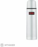 Thermos Termosz Termosz palack nyomógombos kupakkal és csészével, 350 ml - 1 l, rozsdamentes acél (1 l)