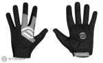 FORCE MTB Power kesztyű, fekete/szürke (XL)