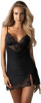 Obsessive Lobellis Chemise & Thong Black XS/S