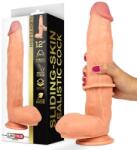 INTOYOU LikeTrue Slidy Sliding-Skin Realistic Dual Layer Dildo 12" Flesh Dildo