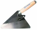 KUBALA Fanyelű Acél Kőműves Kanál - 200x190mm (ku0804)
