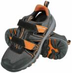 LAHTI PRO Fordított Bőr-szövet Szandál Gumitalpú (o1sra) - 43 (l3060643)