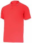 LAHTI PRO Galléros Pamut Póló, Vékony / Piros - 2xl (l4031305)