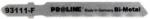 PROLINE Dekopírlap (a) Fémhez - 1.2x50/75mm Bimetal, 5db/cs (93111f)
