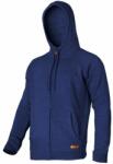 LAHTI PRO Pulóver, Kapucnis, Cipzáros / Kék - 3xl (l4011206)