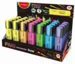 Keyroad Szövegkiemelõ vágott hegyű, lapos test, 28 db/display, Keyroad Fluo neon színek (KR972171) - tonerpiac
