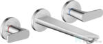 Hansgrohe AXOR Citterio C falsík alatti mosdó csaptelep 19 cm-es kifolyóval, nem zárható leeresztővel, alaptest nélkül, króm 49070000 (49070000)