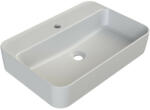 CeraStyle - Top Counter pultra ültethető porcelán mosdó - HERA - MATT FEHÉR - 60 x 42 cm (OC017H71U043Y01102)