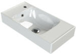 CeraStyle SHARP porcelán mosdókagyló 60 cm - 60 x 30 cm - BAL CSAPLYUKAS (WB012H52L003)