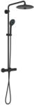 GROHE Coloana de dus cu termostat Grohe Euphoria System 260 Phantom Black, negru mat (27615KF2)