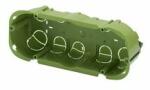 GEWISS Süllyesztett szerelvénydoboz Chorus (IT) 1-es téglalap 182mm 73mm x műanyag zöld Chorus GEWISS - GW24406PM (GW24406PM)