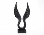 Ella Home Statueta "Flight" Black din rasina ComfortTravel Luggage (1936)