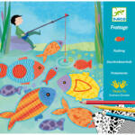 DJECO Djeco: Design by Művészeti műhely - Színező, Egy nap vidéken - A day in the countryside (DJ08986)