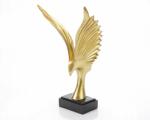 Ella Home Statueta "Bird" Gold din rasina ComfortTravel Luggage (1937)
