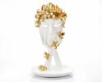 Ella Home Statueta "Crown White" din rasina ComfortTravel Luggage (1815)