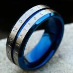  RU-32066 Gyűrű - Kék/55mm