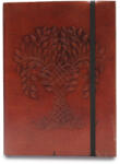 Ancient Wisdom Bőrkötésű kézműves notesz - TREE OF LIFE - 18x13x2, 5 cm (VNB-09)