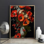 Pictorul Fericit Maci speciali (Special poppies) - Pictură pe numere Panza pictura