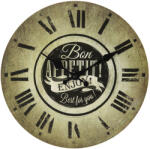 Clayre & Eef Ceas perete Bon Appetit 30x3 cm (6KL0603deco)