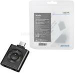 LogiLink USB 3.2 audioadapter EQ-val, USB-C/M - 2x3, 5 mm/F, 7.1 csatornás (LOGILINK_UA0365) (LOGILINK_UA0365)