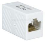 LogiLink RJ45 Inline csatlakozó 1: 1 Cat. 6A, árnyékolatlan, fehér (LOGILINK_NP0025U) (LOGILINK_NP0025U)