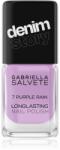 Gabriella Salvete Longlasting Enamel Denim Story hosszantartó körömlakk árnyalat 07 Purple Rain 11 ml