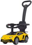 Inlea4Fun Lábbal hajtós gyerekjármű Lamborghini Aventador SV - sárga (RA-ZDN.A8810P.ZOL)