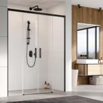 Radaway Usa de nisa dublu culisanta, negru mat, Radaway Idea 8 Black DWD 10380470-54-01, 10390383-01-01 (10380470-54-01, 10390383-01-01)