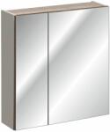 Comad Santa Fe Taupe szekrény 60x17x65 cm tükörrel szürke SANTA FE TAUPE 84-60-A-2D (SANTAFETAUPE8460A2D)