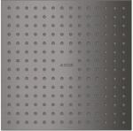 Hansgrohe ShowerSolutions fejzuhany 25x25 cm négyzet fekete 35313340 (35313340)