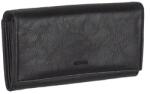 Adking Nagy méretű fekete műbőr brifkó, pincér pénztárca Adking (111-2v fekete)