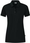 Jako Organic Stretch Polo Shirt Schwarz F800 Póló ingek c6321-800 Méret 5XL - weplayhandball