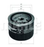 MAHLE Filtru ulei MAHLE ORIGINAL OC 384 (OC 384)