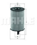 MAHLE Filtru ulei MAHLE ORIGINAL OX 420D (OX 420D)