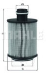 MAHLE Filtru ulei MAHLE ORIGINAL OX 559D (OX 559D)