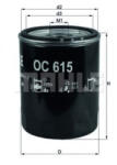 MAHLE Filtru ulei MAHLE ORIGINAL OC 615 (OC 615)