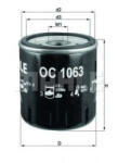 KNECHT Filtru ulei KNECHT OC 1063 (OC 1063) - autobob