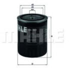MAHLE Filtru ulei MAHLE ORIGINAL OC 262 (OC 262)