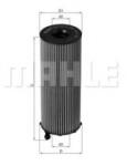 MAHLE Filtru ulei MAHLE ORIGINAL OX 196 3D (OX 196/3D)