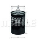 MAHLE Filtru ulei MAHLE ORIGINAL OC 243 (OC 243)