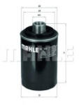 MAHLE Filtru ulei MAHLE ORIGINAL OC 456 (OC 456)