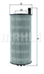 MAHLE Filtru ulei MAHLE ORIGINAL OX 423 9D (OX 423/9D)