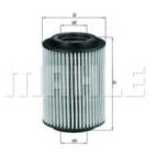 MAHLE Filtru ulei MAHLE ORIGINAL OX 347D (OX 347D)